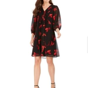 NWT CALVIN KLEIN SHORT SLEEVE ABOVE THE KNEE DRESS